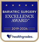 Healthgrades Bariatric Surgery Excellence Award 2019-2024